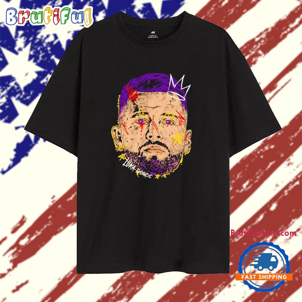 Luka Doncic Big Head Comic T Shirt