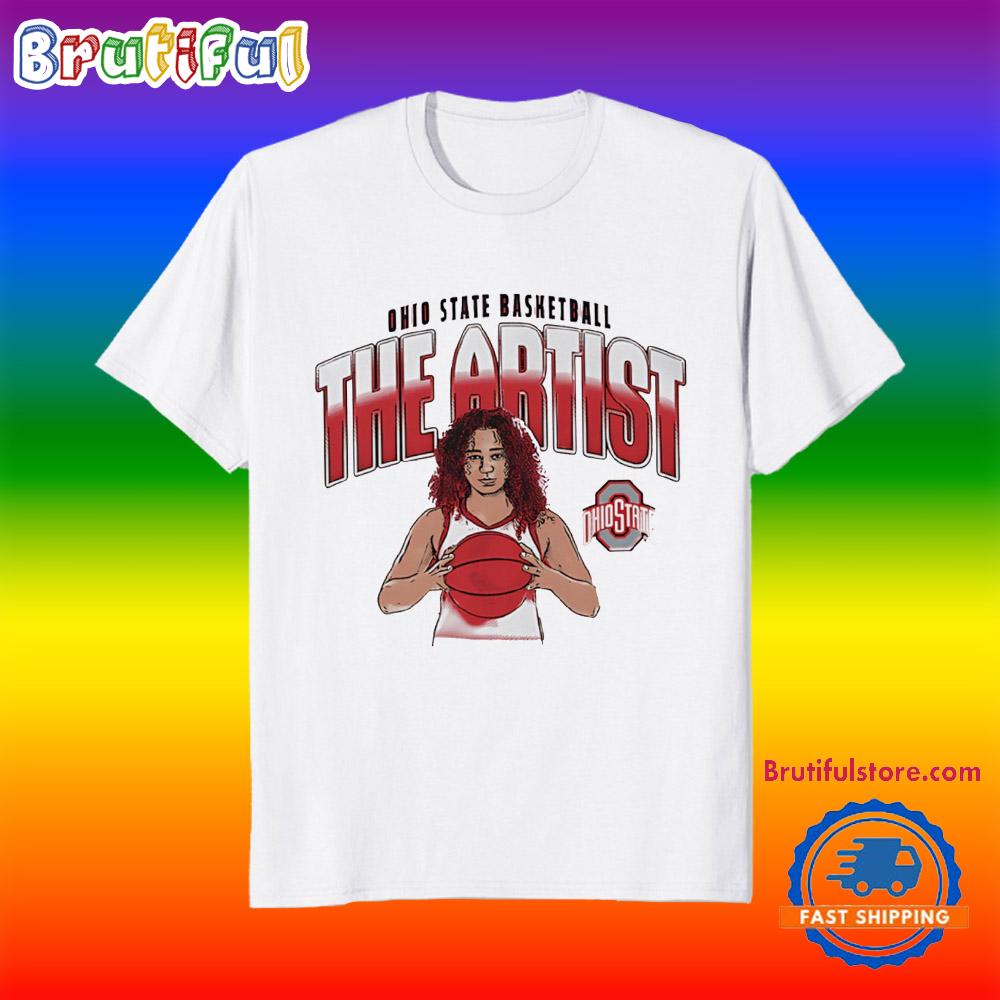 Madison Greene The Artist Ohio State Buckeyes Portrait T Shirt