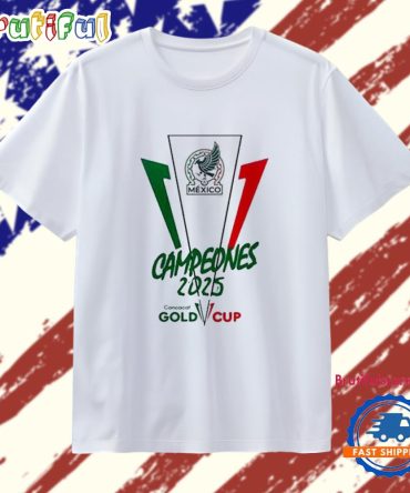 Mexico Campeon De La Copa Oro De La Concacaf 2025 T Shirt