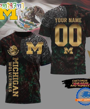 Michigan Wolverines Mexican Heritage New Unisex 3D Shirt