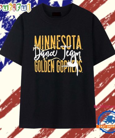 Minnesota Golden Gophers Girls Dance Team Star T Shirt