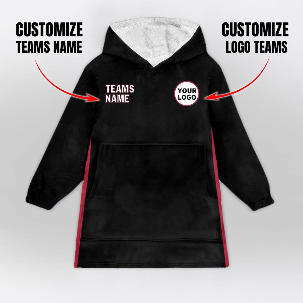 Atlanta Football Blanket Hoodie