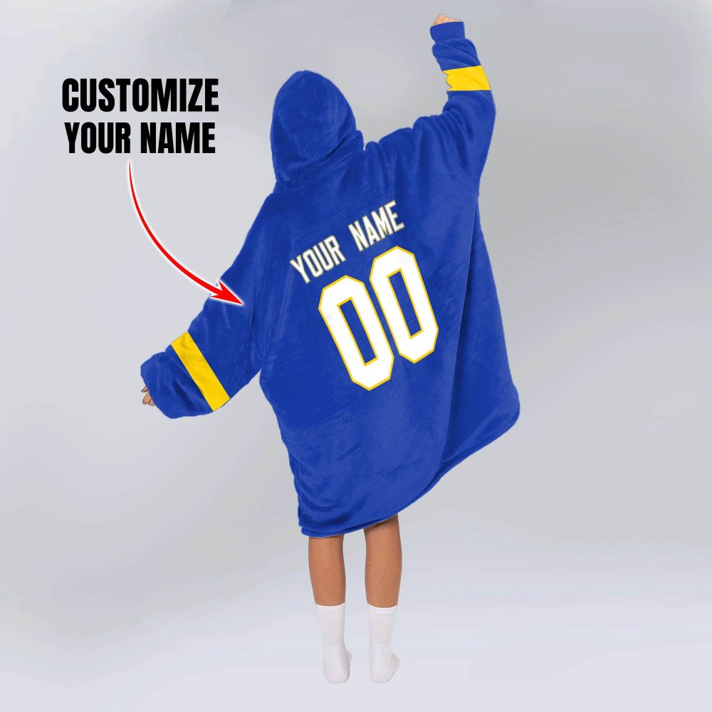 Los Angeles Football Blanket Hoodie - Image 2