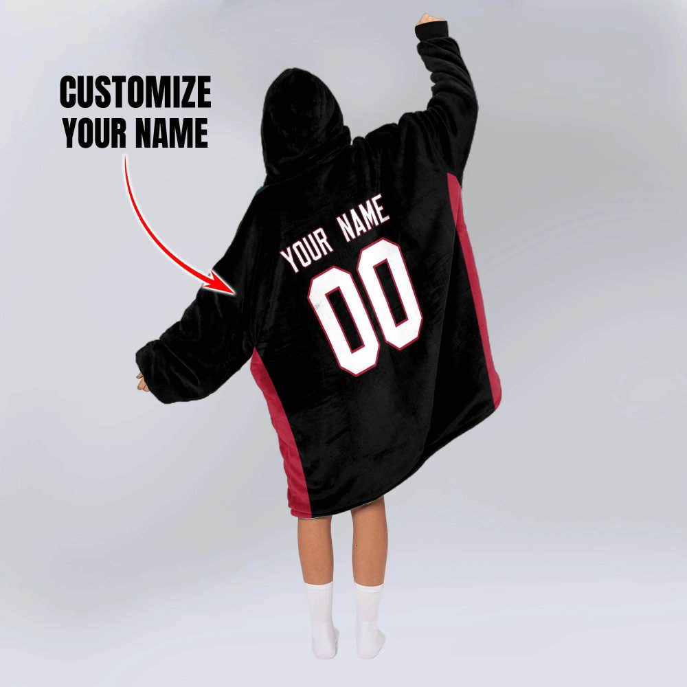 Atlanta Football Blanket Hoodie - Image 2