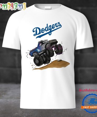 Monster Truck Baseball Team T Shirt