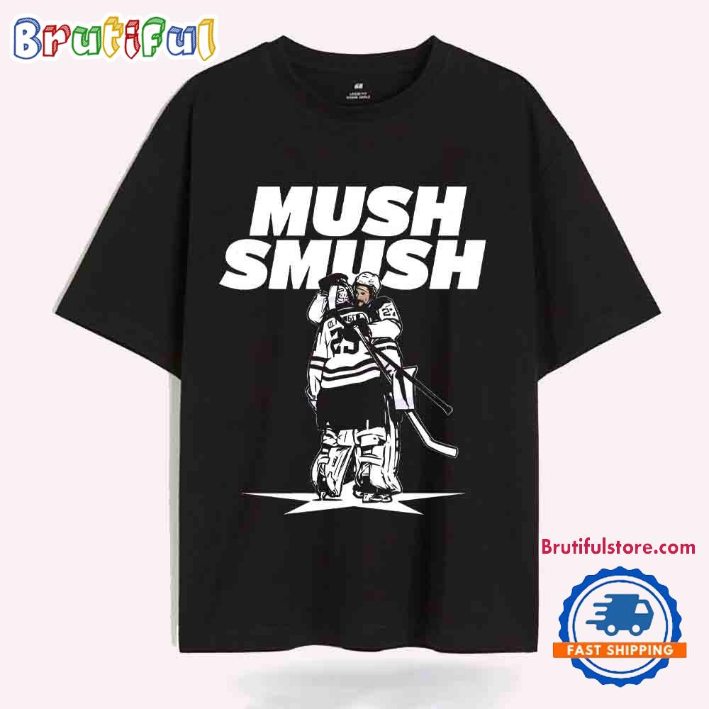 Mush Smush Dallas Stars Mason Marchment And Jake Oettinger T-Shirt