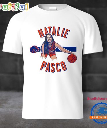 Natalie Pasco Boise State Broncos Comic T Shirt