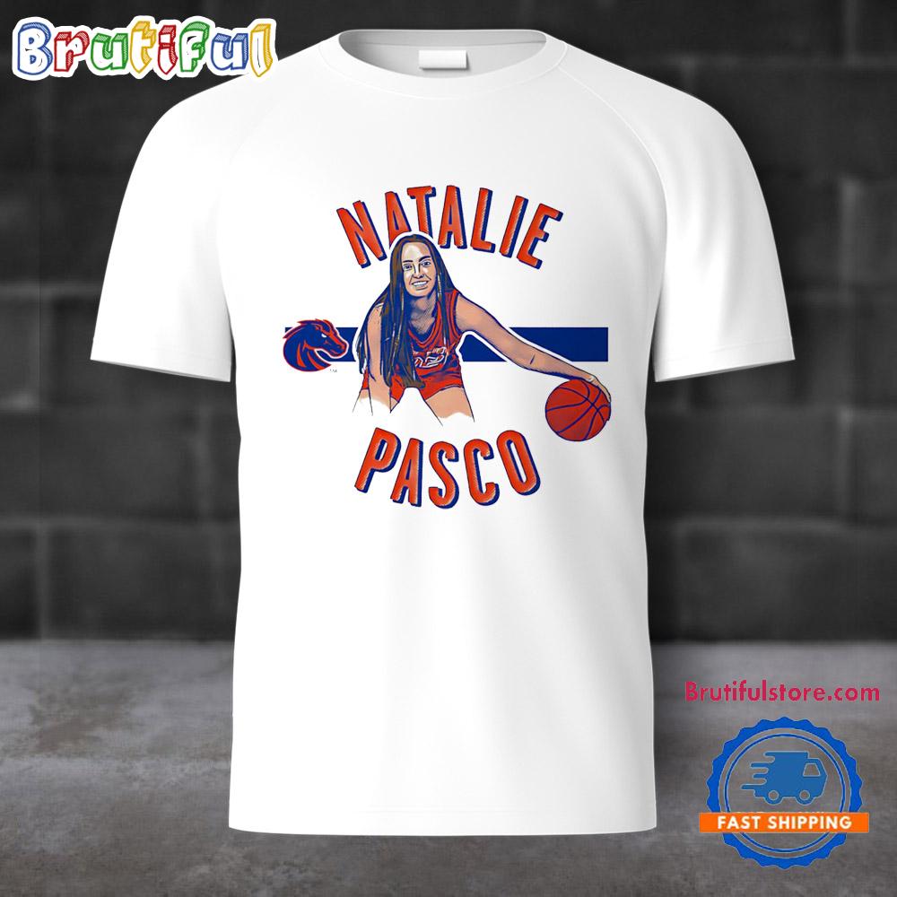 Natalie Pasco Boise State Broncos Comic T Shirt