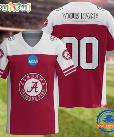 Ncaa Alabama Crimson Tide Sport Team New Season Personalized Football Jersey