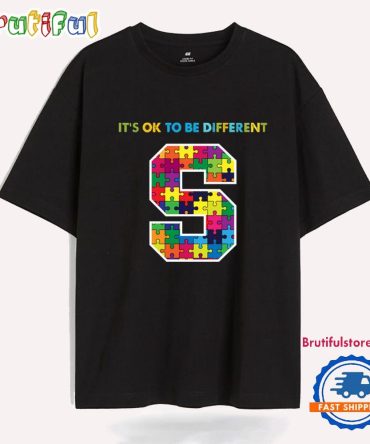 Ncaa Syracuse Orange Special Autism Awareness It'S Ok To Be Different T-Shirt