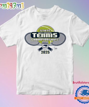 Nchsaa Tennis Men Individual Championships 2025 T Shirt