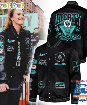 New York Liberty Champions 2024 Baseball Jacket