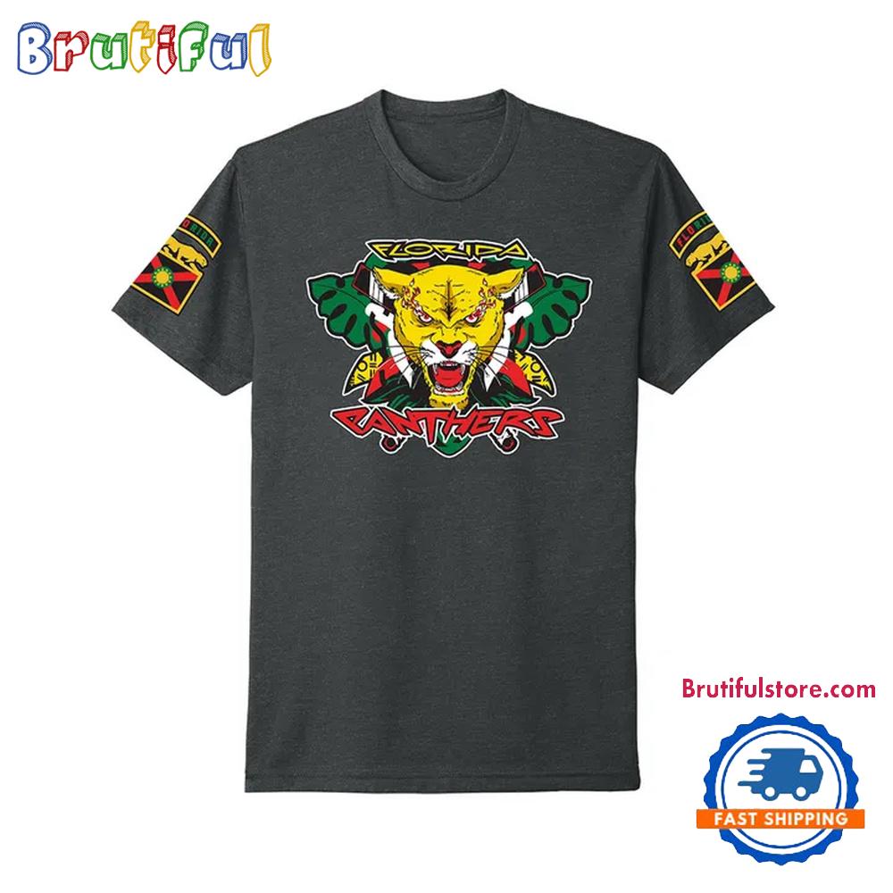 Nhl Florida Panthers 2025 Hockey Black History Night T Shirts
