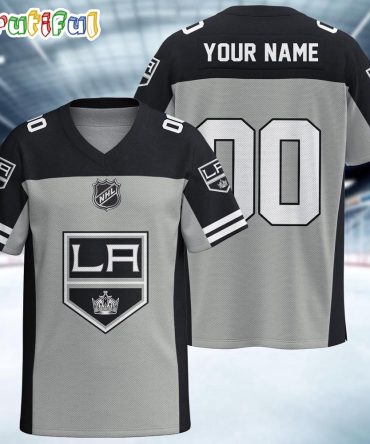 Nhl Los Angeles Kings Hockey Team Personalized Football Jersey