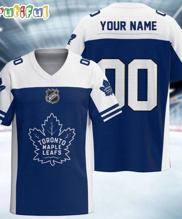 Nhl Toronto Maple Leafs Hockey Team Personalized Football Jersey