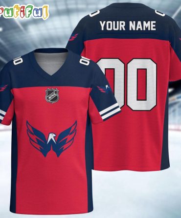 Nhl Washington Capitals Hockey Team Personalized Football Jersey