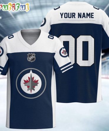 Nhl Winnipeg Jets Hockey Team Personalized Football Jersey
