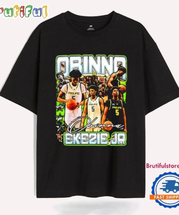Obinna Ekezie Jr Prolific Basketball Player Collage T Shirt