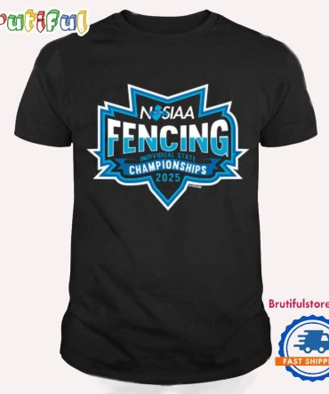 Official 2025 Njsiaa Fencing Individual State Championships T Shirt