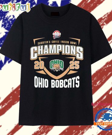 Ohio Bobcats Scooter’S Coffee Frisco Bowl Champion 2025 Classic T Shirt