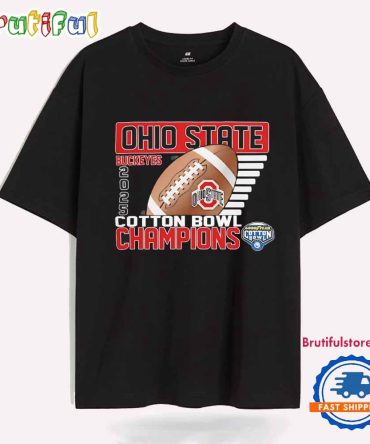 Ohio State Buckeyes 2025 Cotton Bowl Champions Bound T Shirt