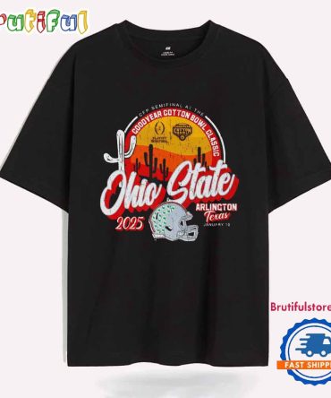 Ohio State Buckeyes Cfp 2025 Cotton Bowl T Shirt