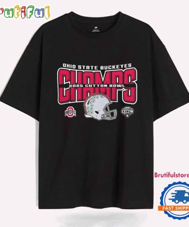 Ohio State Buckeyes Champs 2025 Goodyear Cotton Bowl T Shirt