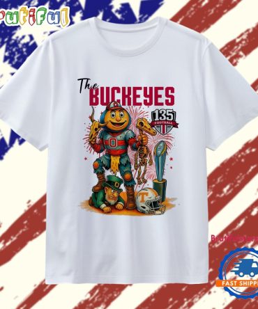 Ohio State Buckeyes Football 135 Season 2025 Vintage T Shirt
