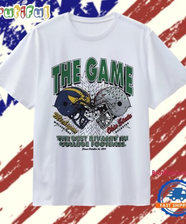 Ohio State Buckeyes Vs Michigan Wolverines The Game Best Rivalry 2025 T Shirt