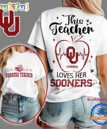 Oklahoma Sooners Teacher Appreciation Month Vintage T Shirt