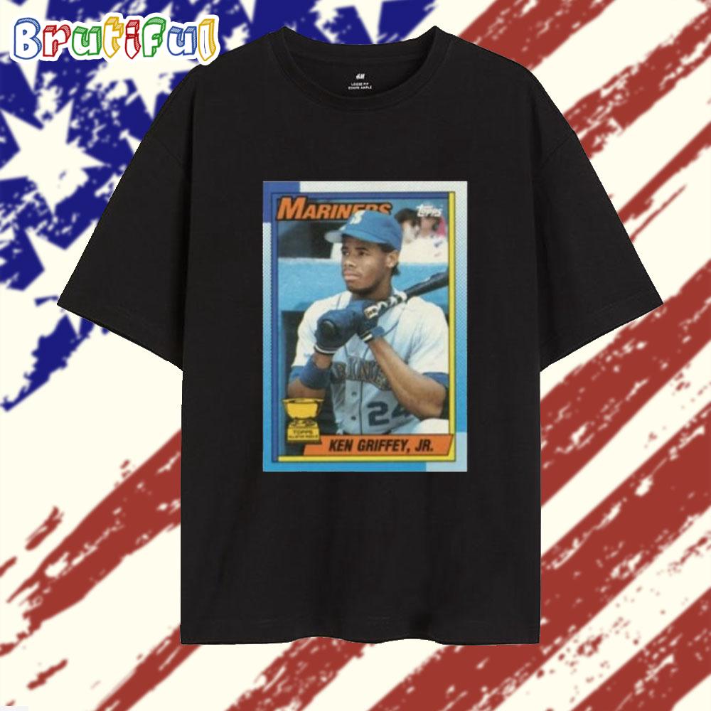 Original Acyn Topps Griffey Jr Card T Shirt