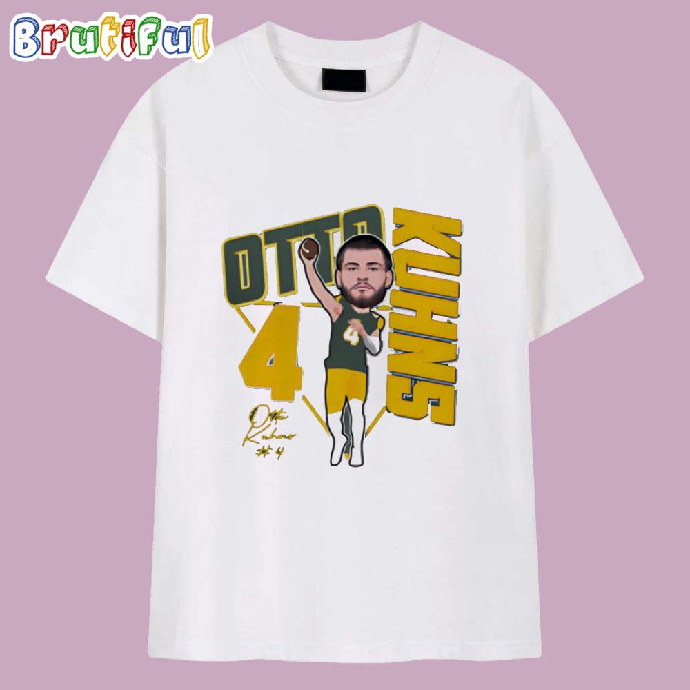 Otto Kuhns Norfolk State Football Caricature ’25 T Shirt