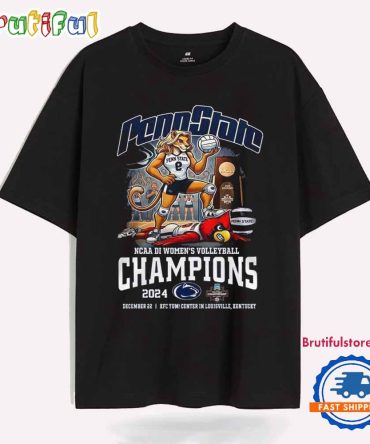 Penn State Nittany Lions Ncaa D1 Women’S Volleyball Champs 2024 Mascot T Shirt