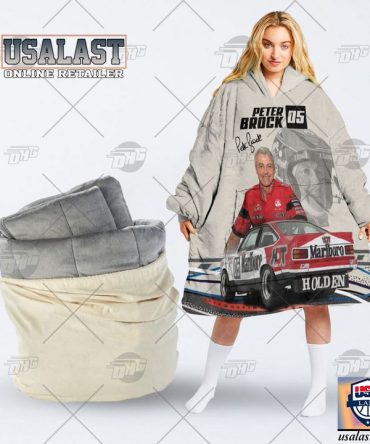 Personalized Atcc/ V8 Supercars Peter Brock 70S 80S Retro Vintage Racing Blanket Hoodie Hoodie Blanket
