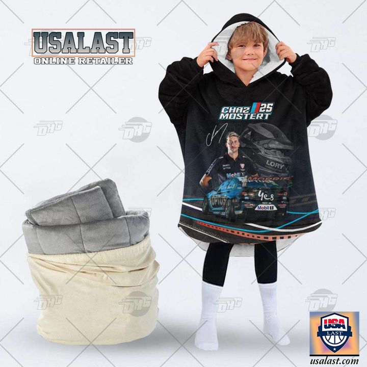 Personalized Walkinsaw Andretti United Chaz Mostert #25 V8 Supercars Blanket Hoodie Hoodie Blanket - Image 2