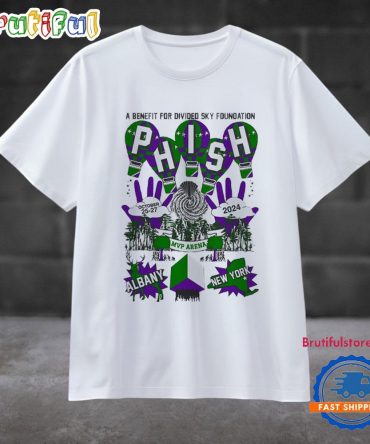 Phish At Mvb Arena In Albany Ny On Oct 25-27 2024 T Shirt