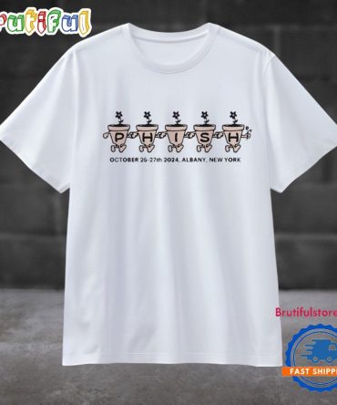 Phish Mvp Arena Oct 25-27 2024 Albany Ny T Shirt