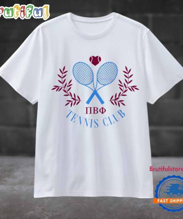 Pi Beta Phi Sorority Tennis T Shirt