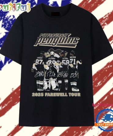 Pittsburgh Penguins 2025 Farewell Tour Vintage T Shirt