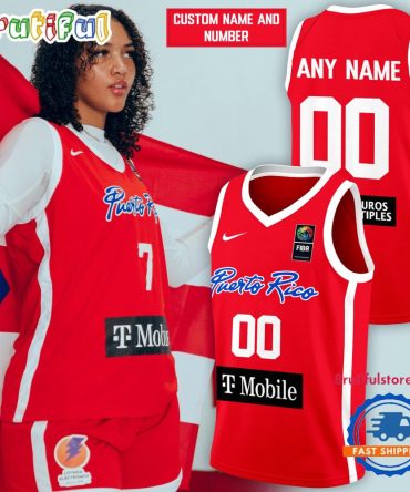 Puerto Rico Fiba Centrobasket Women’S Championship 2024 Basketball Jersey