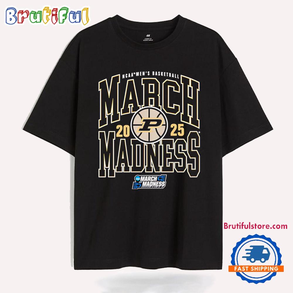 Purdue Boilermakers Ncaa Men’S Basketball March Madness 2025 T Shirt