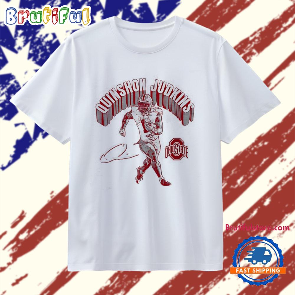 Quinshon Judkins Ohio State Buckeyes Classics Signature T Shirt
