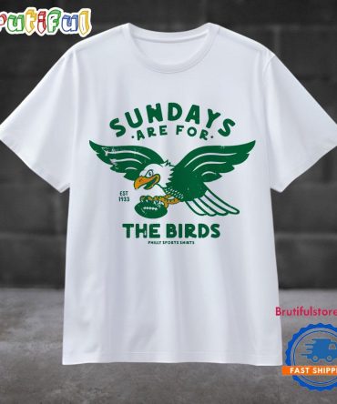 Retro Vintage Sundays Are For The Birds Est 1933 T Shirt