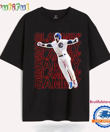 Sammy Sosa Slammin’ Sammy Superstar Chicago Cub T Shirt