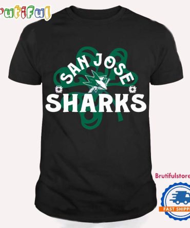 San Jose Sharks St Patricks Day Richmond Shamrock T Shirt