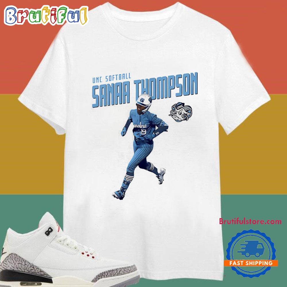 Sanaa Thompson Unc Softball Illustrated T Shirt