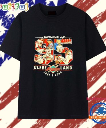 Sandy Alomar Jr. #95 Summer Of Cleveland Indians That I Love T Shirt