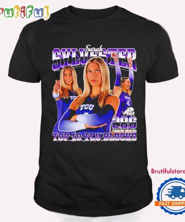 Sarah Sylvester Top 10 Tcu Horned Frogs 2025 T Shirt