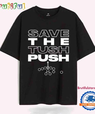 Save The Tush Push Dallas Stars Ice Hockey Team T-Shirt
