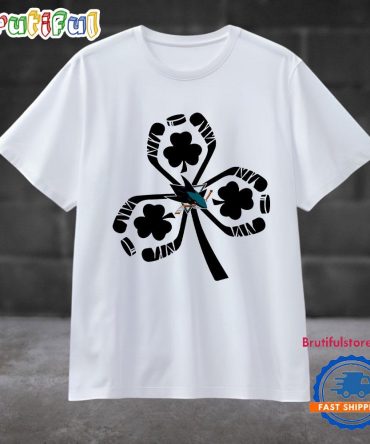 Shamrock Hockey St Patricks Day San Jose Sharks Sporty 2025 T Shirt